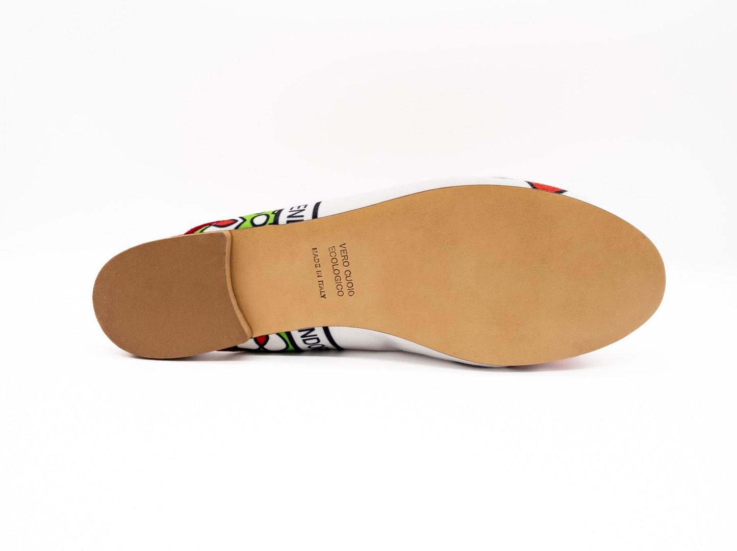 Raha Mule natural smooth sole