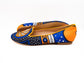 Moya Ballerina blue orange combination shoes