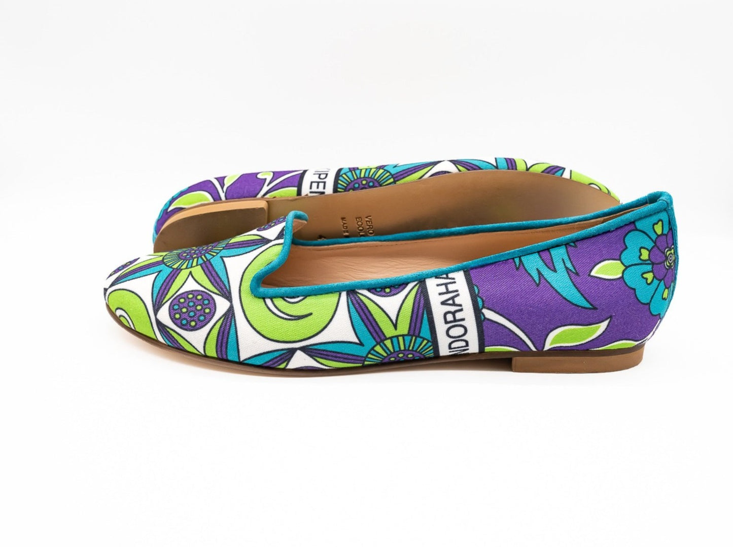 Stella Ballerina kanga bold pattern shoes