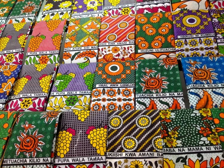 The Rich History of African Ladies and the Timeless Kanga Fabric