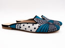 Zawadi Mule | Colorful Flat Mule Slides in USA | Bizushoes