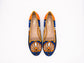 Moya Ballerina blue shoe pair
